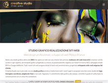 Tablet Screenshot of creative-studio.it